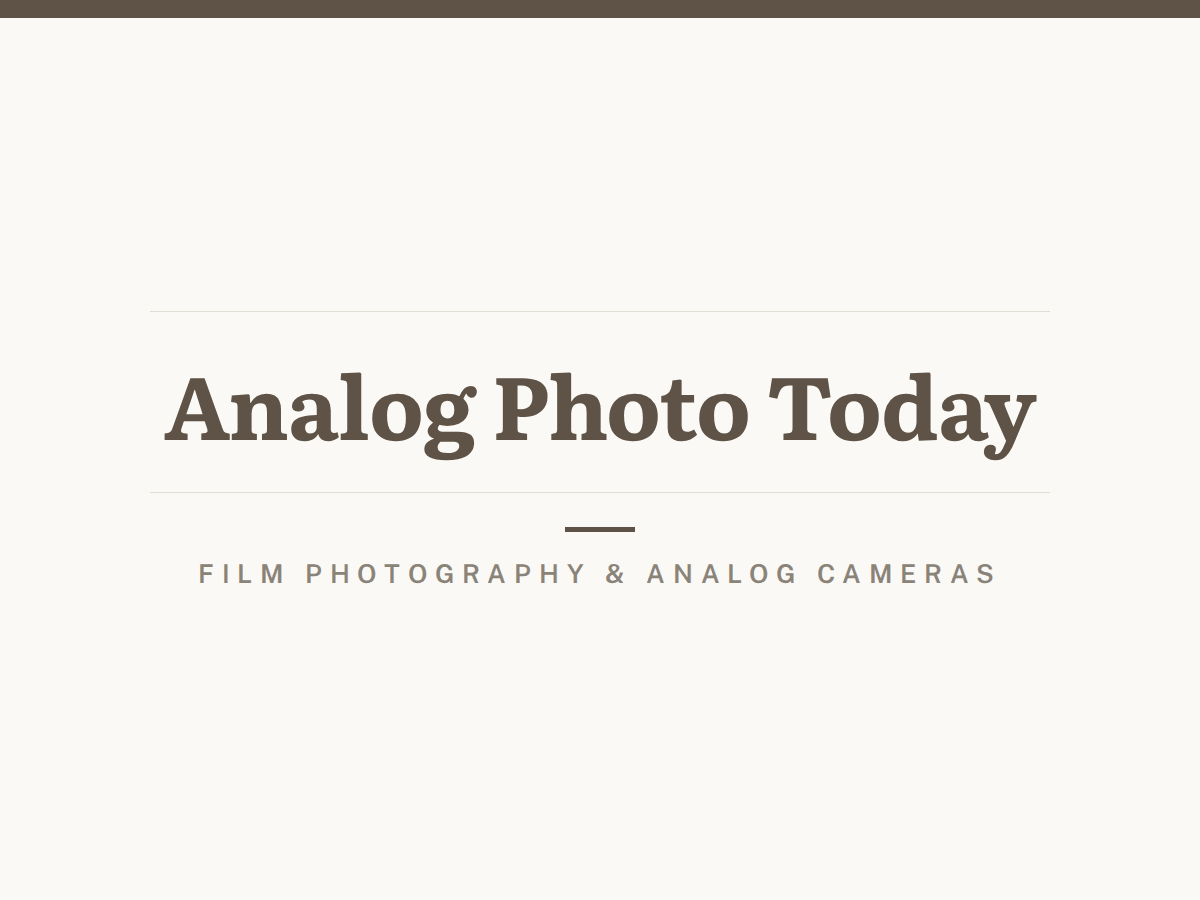 Analog Photo Today logo