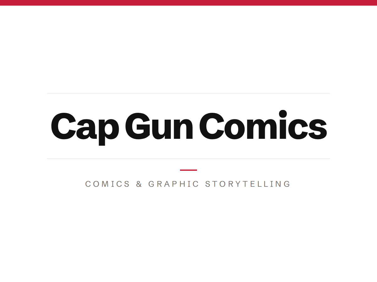 Cap Gun Comics logo