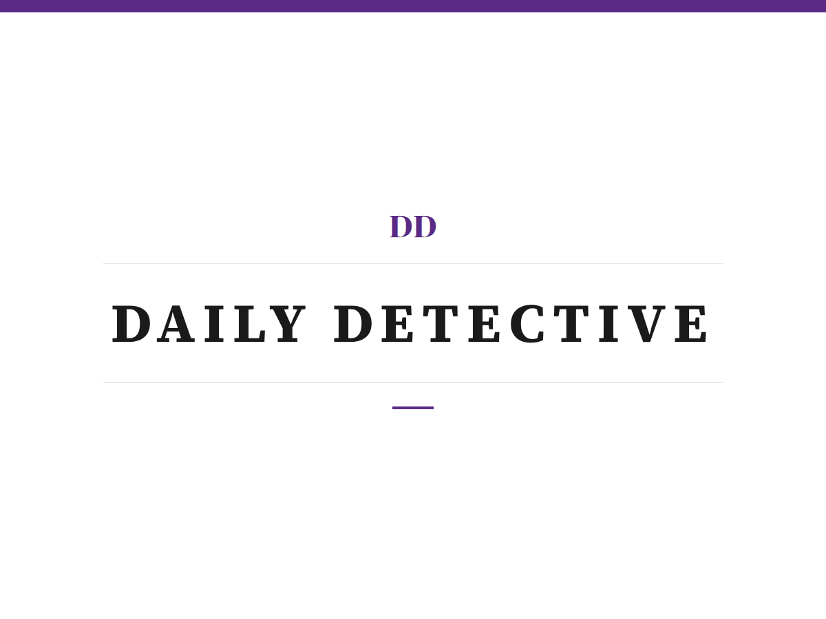 Daily Detective News logo