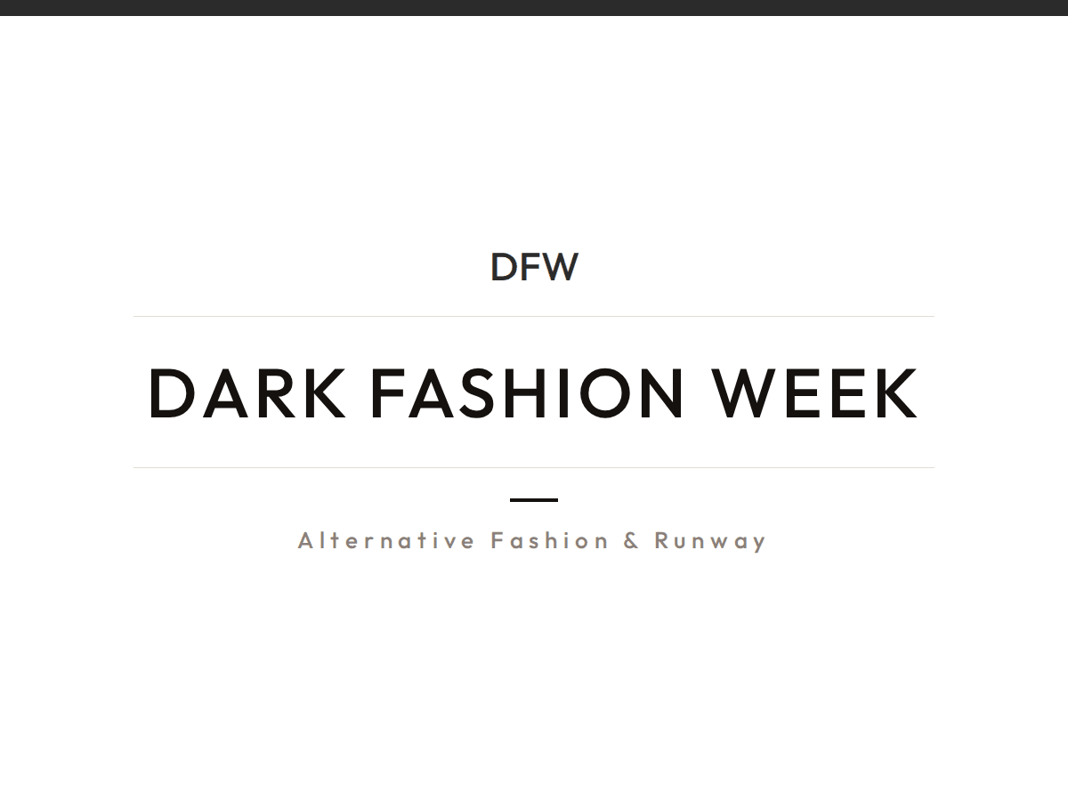Dark Fashion Week logo