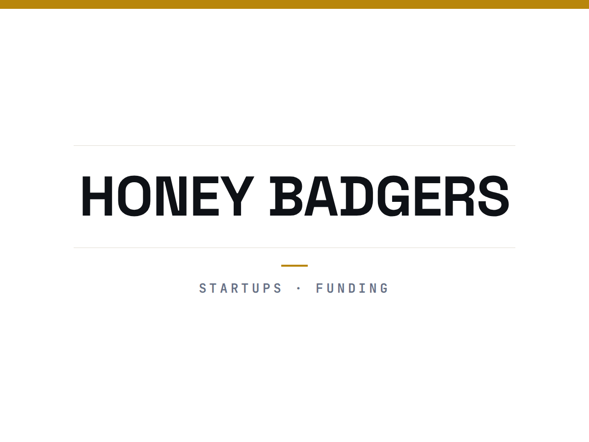 Honey Badgers logo