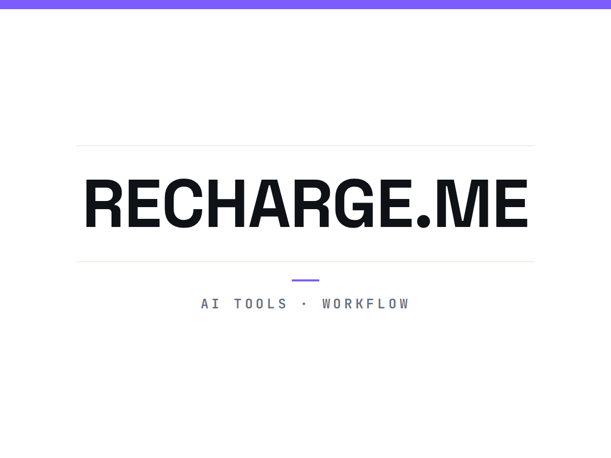 Recharge.me logo