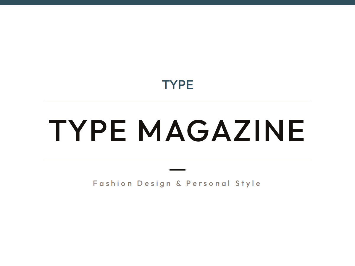 Type Magazine logo